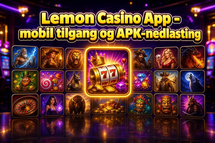 App Lemon Casino - mobil tilgang og APK-nedlasting
