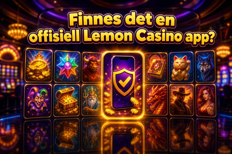 Finnes det en offisiell Lemon Casino app?