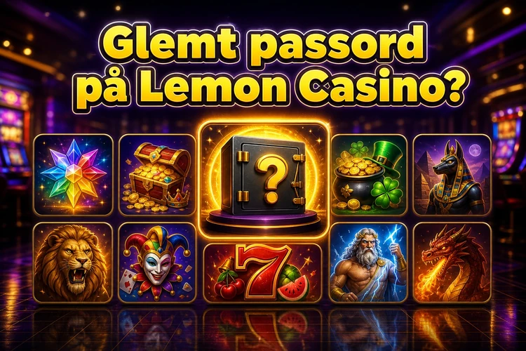 Glemt passord på Lemon Casino?