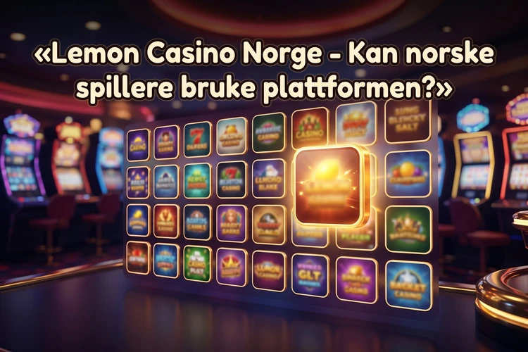 Lemon Casino Norge - Kan norske spillere bruke plattformen?